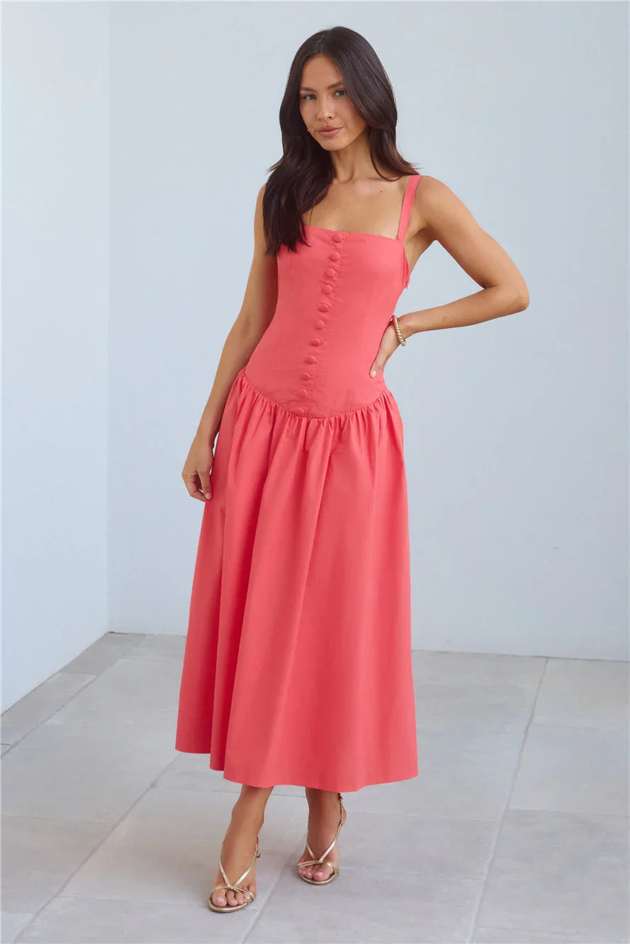 Sunset Seduction Maxi Dress Watermelon