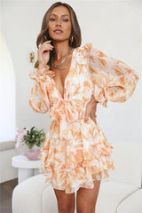 Sweetness Long Sleeve Dress Floral